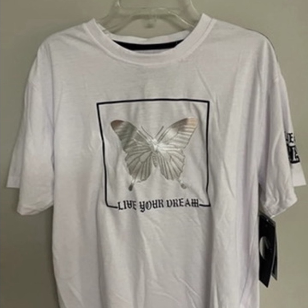 Bordo Cromato CR-24 Chrome Edge Butterfly Shirt Tee Medium New with Tags New